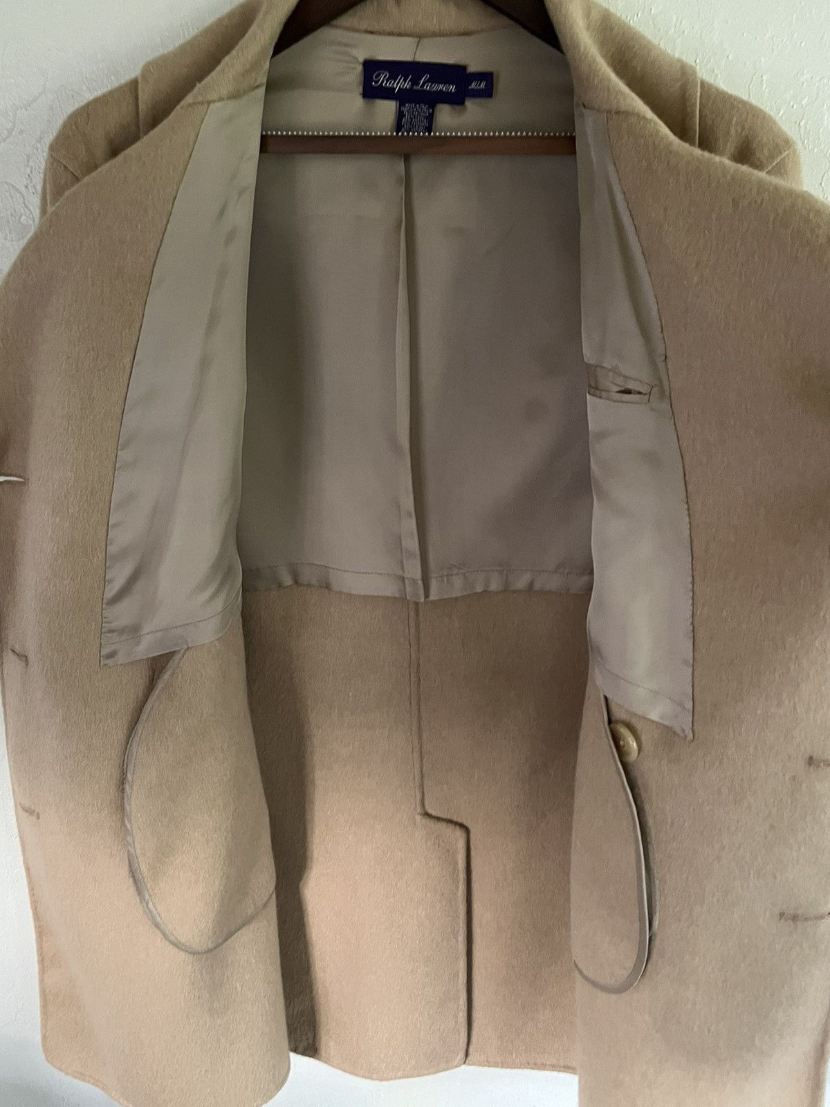 Ralph Lauren Purple Label Ralph Lauren Purple Label Angora Peacoat Size US M / EU 48-50 / 2 - 5 Thumbnail