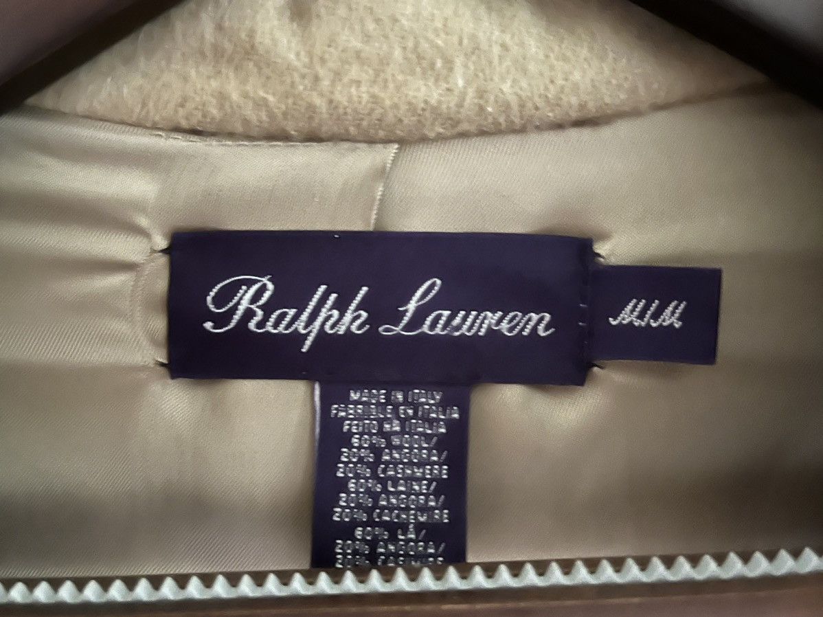Ralph Lauren Purple Label Ralph Lauren Purple Label Angora Peacoat Size US M / EU 48-50 / 2 - 3 Thumbnail