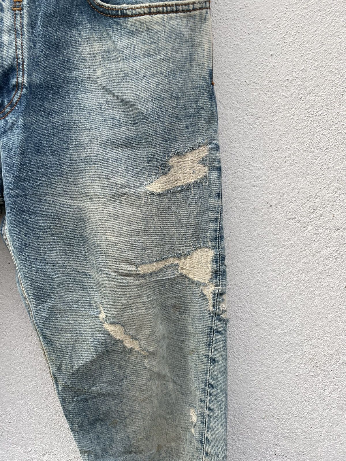Zara Zara Ziq Zaq Fashion Jeans Size US 37 - 4 Thumbnail