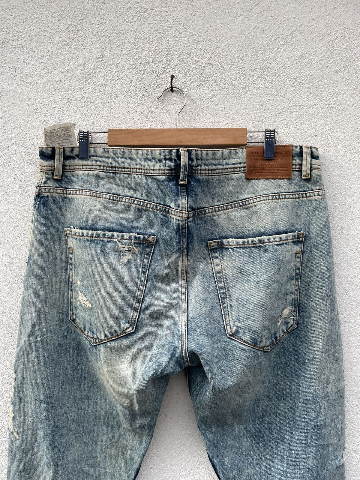 Zara Zara Ziq Zaq Fashion Jeans Size US 37 - 8 Thumbnail