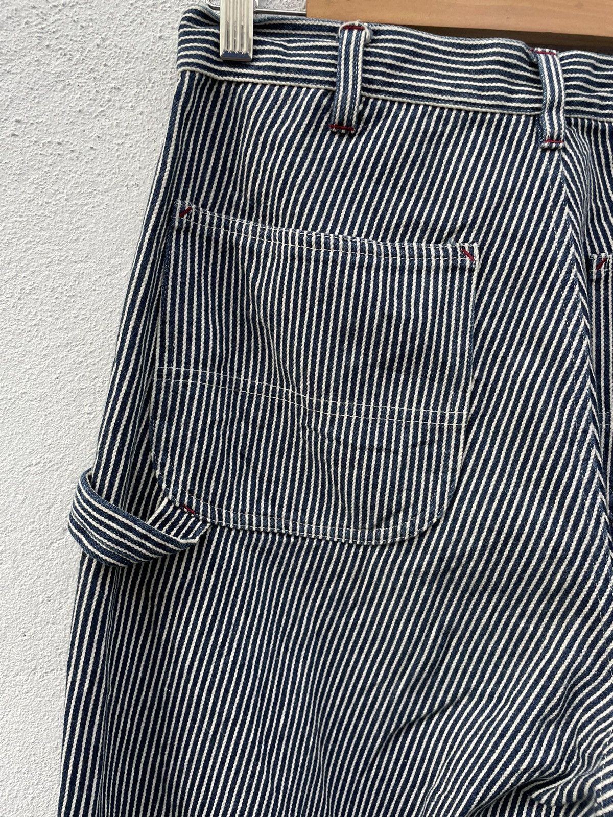 Karl Helmut Karl Helmut Hickory Striped Work Pants Size US 30 / EU 46 - 10 Thumbnail