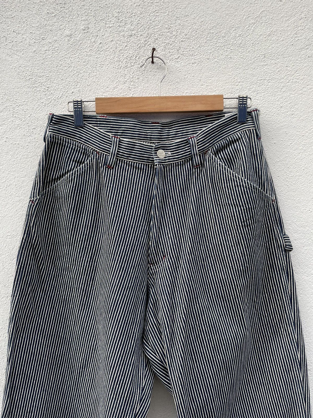 Karl Helmut Karl Helmut Hickory Striped Work Pants Size US 30 / EU 46 - 2 Thumbnail