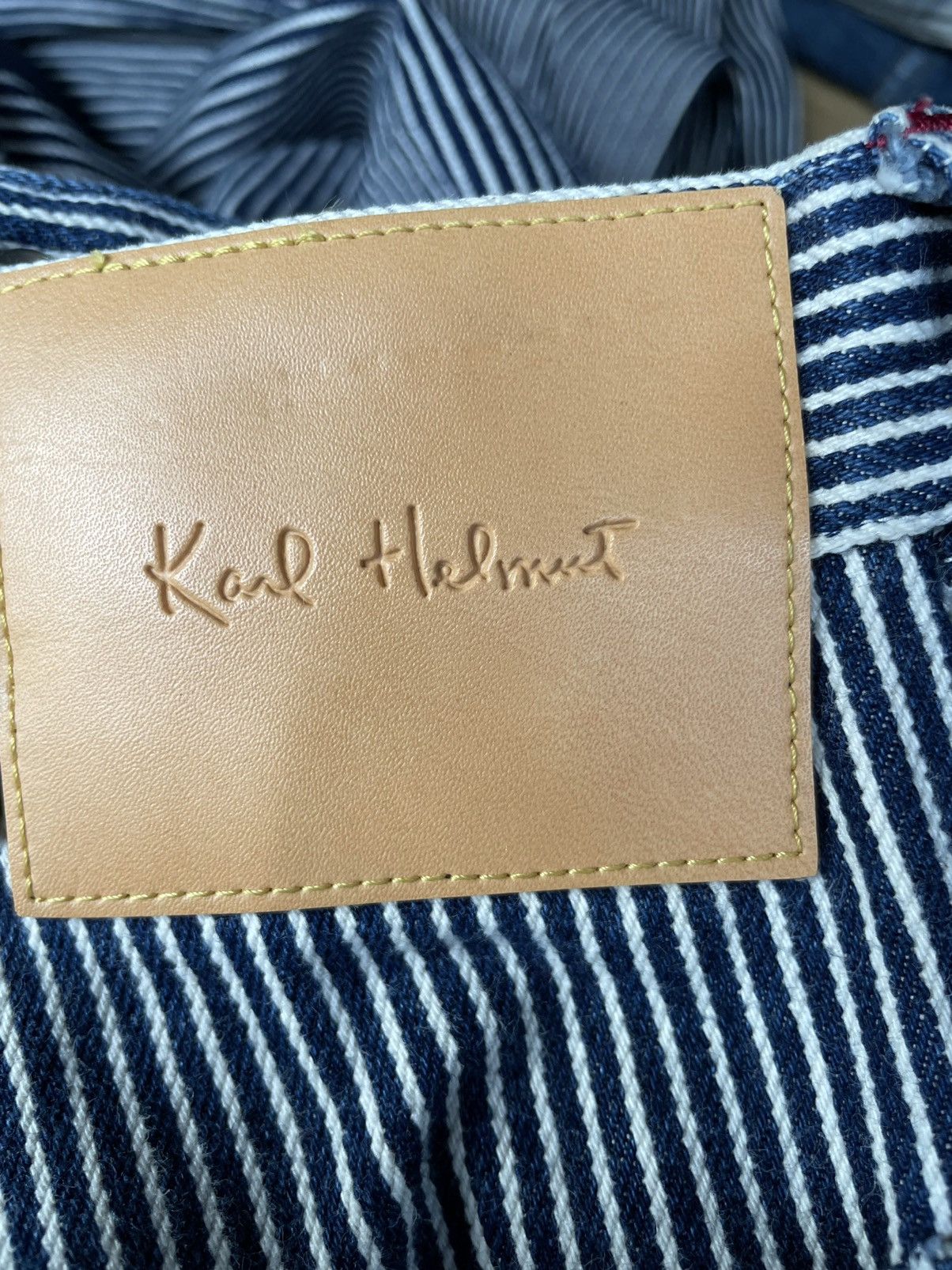 Karl Helmut Karl Helmut Hickory Striped Work Pants Size US 30 / EU 46 - 13 Thumbnail