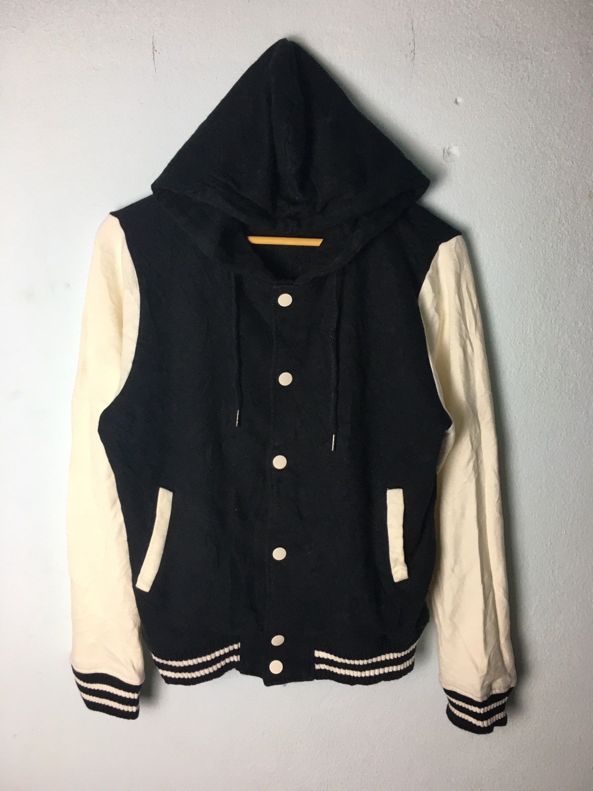 Japanese Brand Sorridere Varsity Hoodie jacket Size US M / EU 48-50 / 2 - 2 Thumbnail