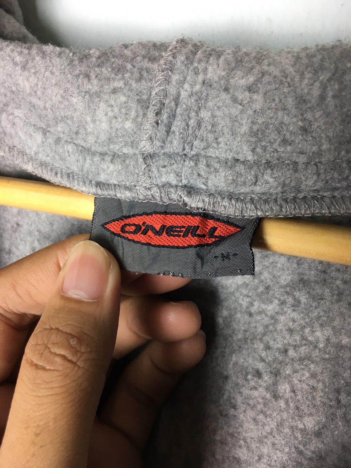 O'Neill Vintage Oneill Center Logo Embroidery Fleece Hoodie Size US M / EU 48-50 / 2 - 9 Thumbnail