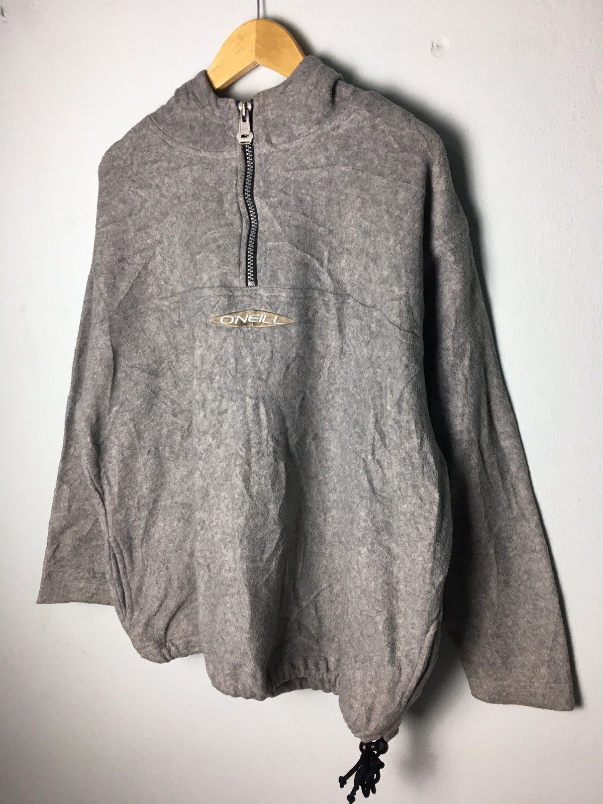 O'Neill Vintage Oneill Center Logo Embroidery Fleece Hoodie Size US M / EU 48-50 / 2 - 3 Thumbnail