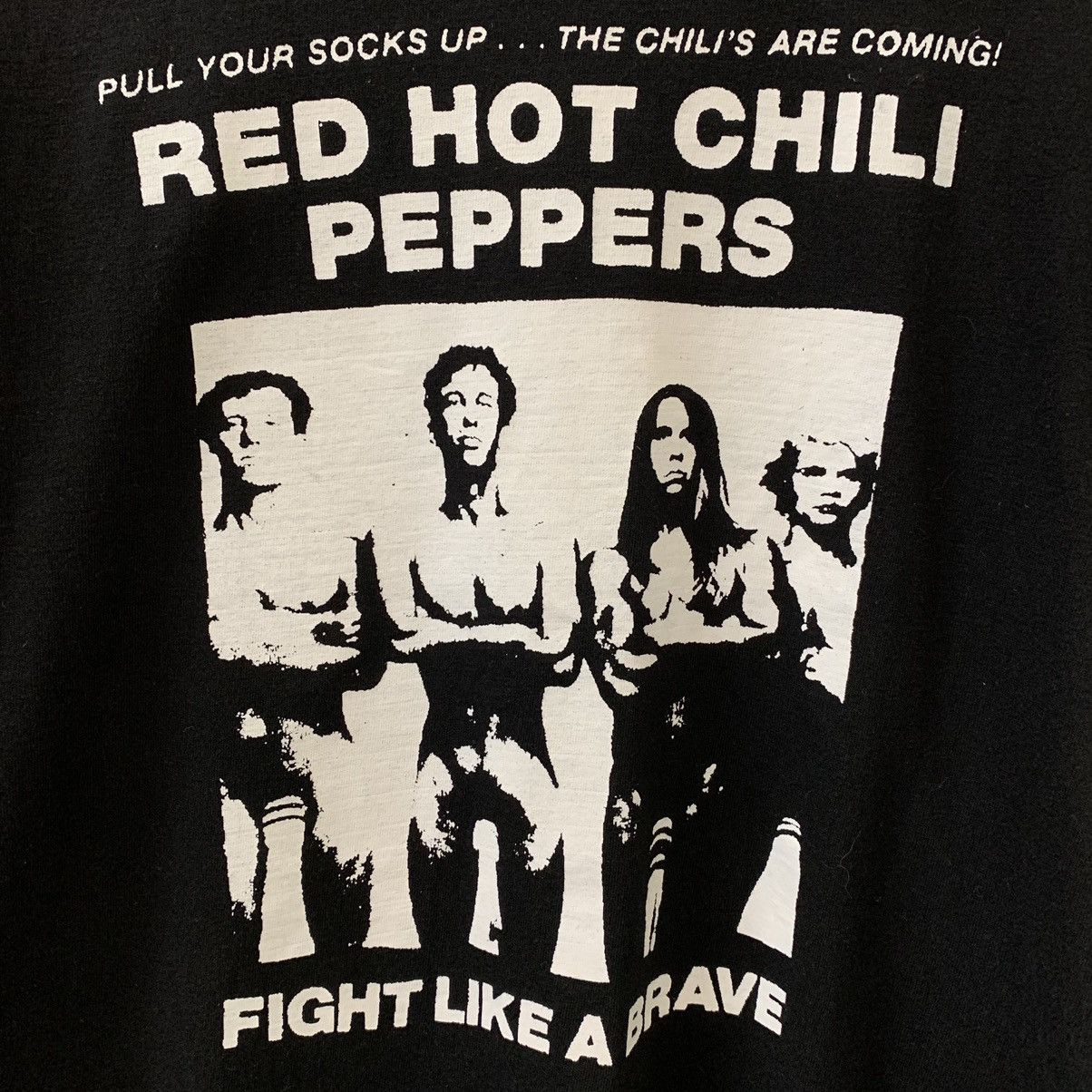 Band Tees × Vintage VINTAGE RED HOT CHILI PEPPERS PULLS YOUR SOCK UP Size US M / EU 48-50 / 2 - 3 Thumbnail