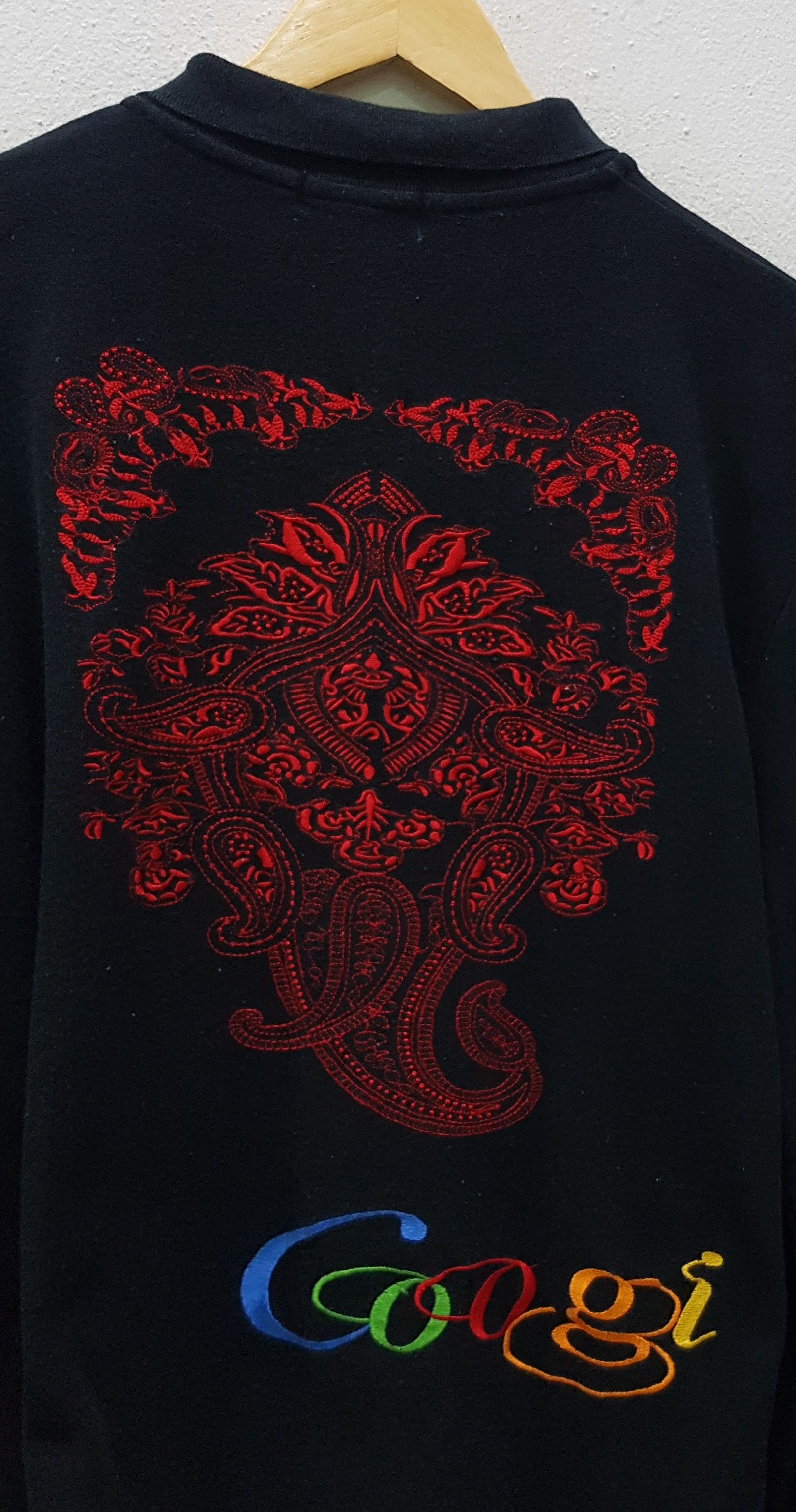 Coogi × Designer × Vintage Coogi Long Sleeve Polo Shirt Embroidery Logo Nice Design Size US XL / EU 56 / 4 - 8 Thumbnail