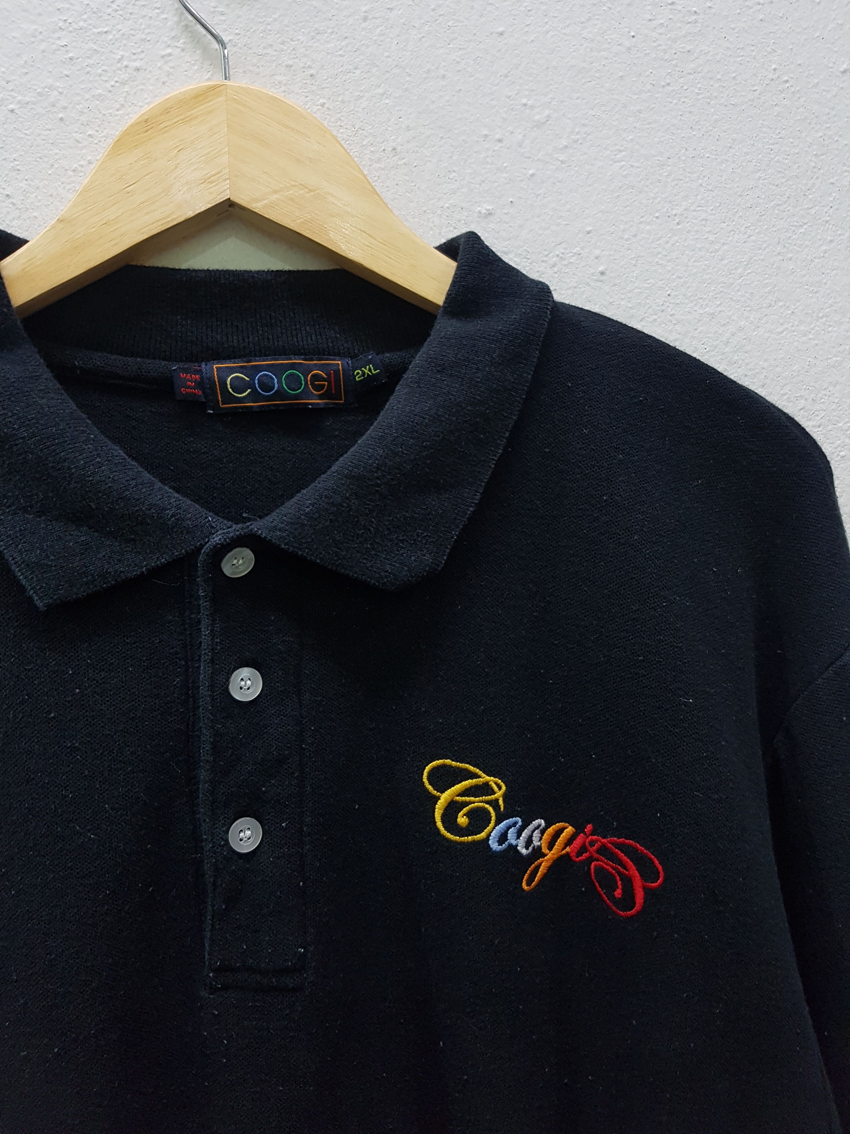 Coogi × Designer × Vintage Coogi Long Sleeve Polo Shirt Embroidery Logo Nice Design Size US XL / EU 56 / 4 - 4 Thumbnail
