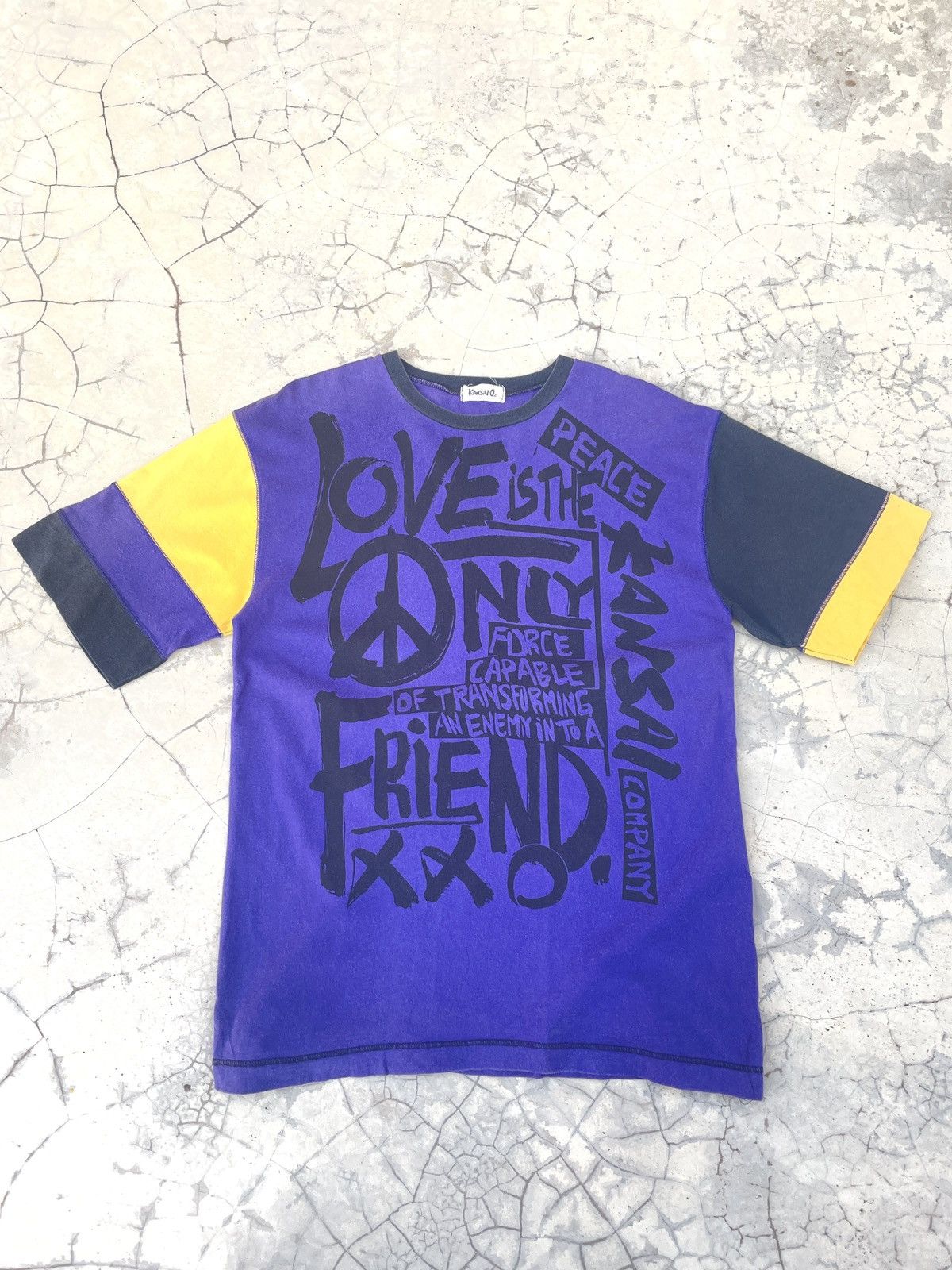 Designer KANSAI YAMAMOTO Japanese Designer Tee Size US L / EU 52-54 / 3 - 1 Thumbnail