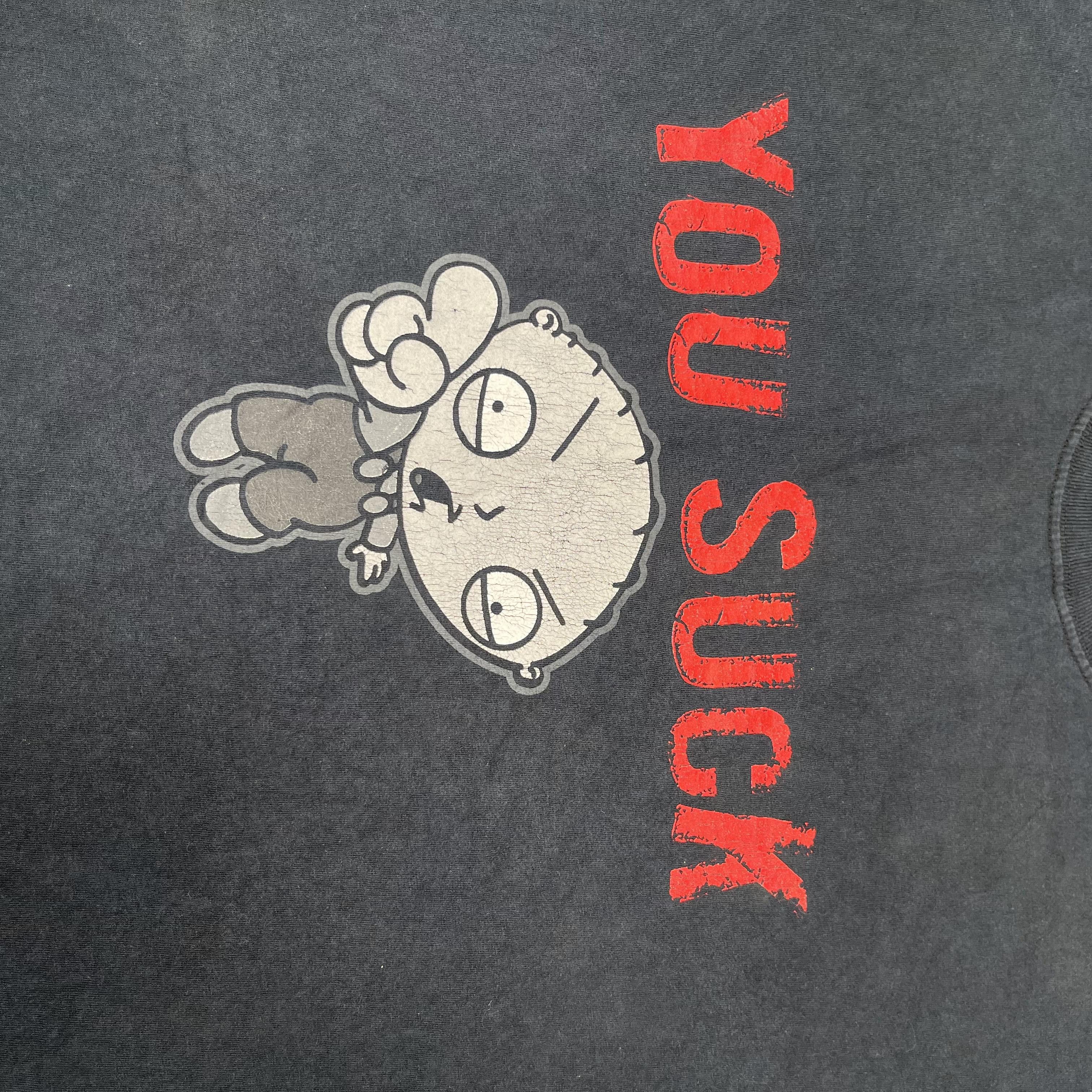 Vintage Y2K You Suck Stewie Family Guy T Shirt