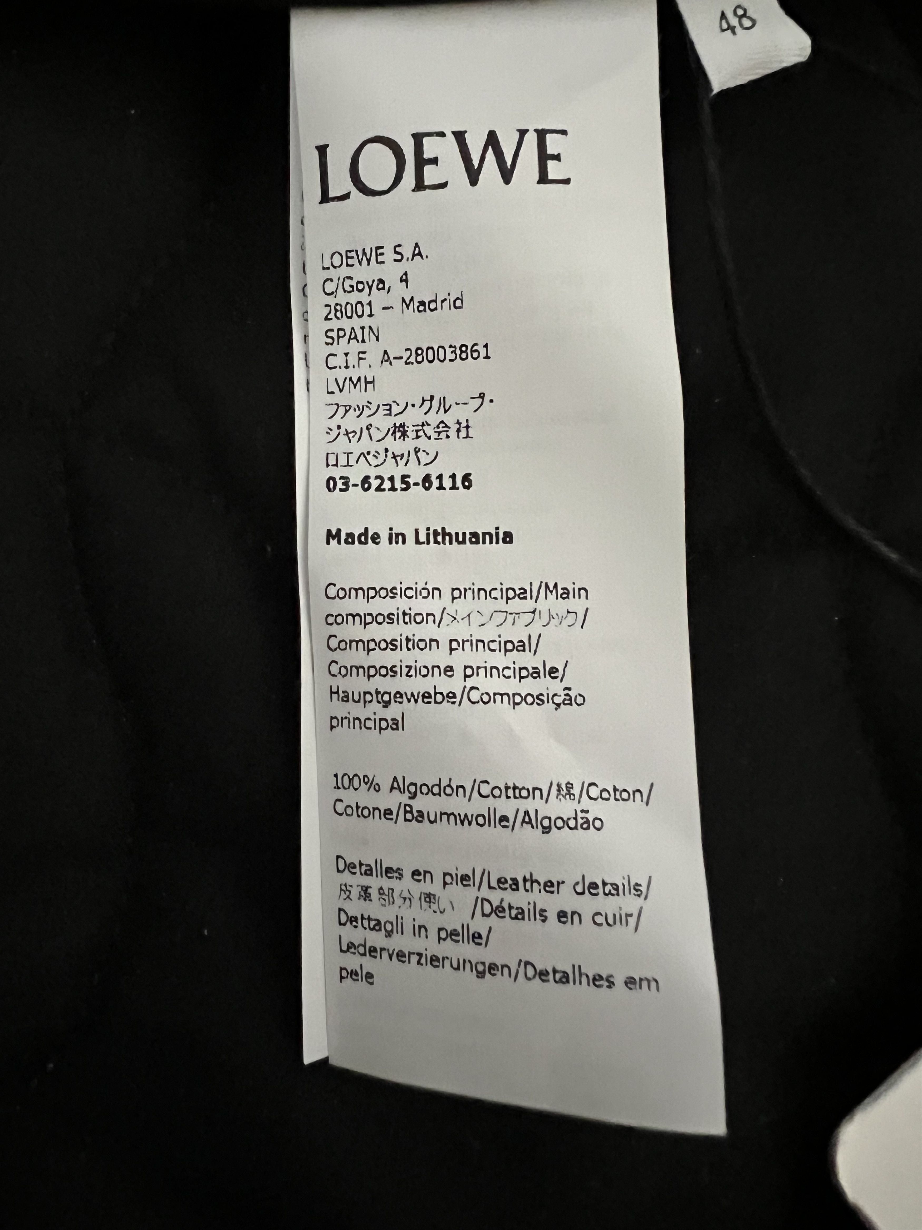 Loewe Cotton Quilted Check Hooded Shirt Size US M / EU 48-50 / 2 - 15 Thumbnail