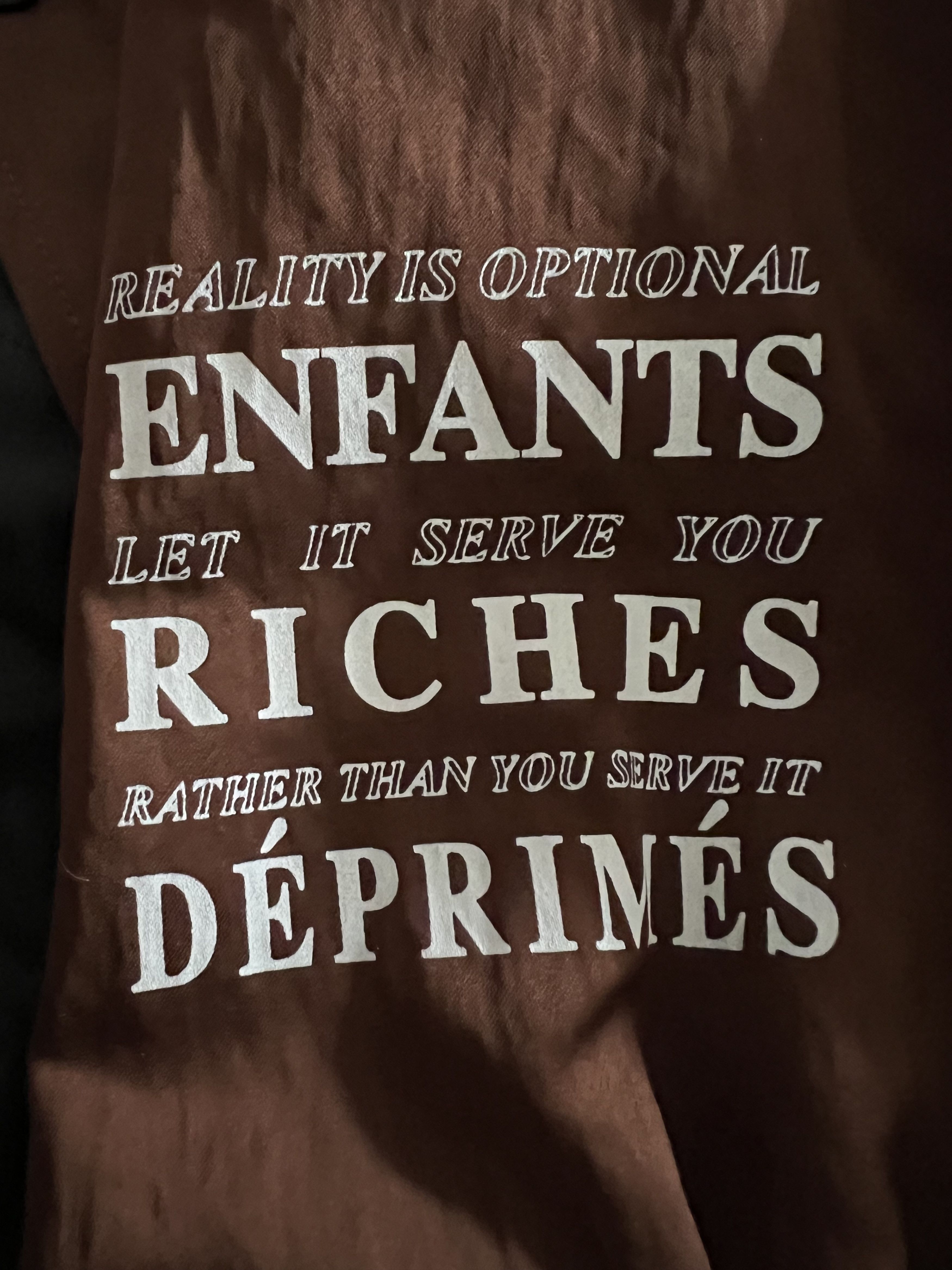 Enfants Riches Deprimes Satin Russian Tattoo Quilted Overshirt Size US L / EU 52-54 / 3 - 14 Thumbnail