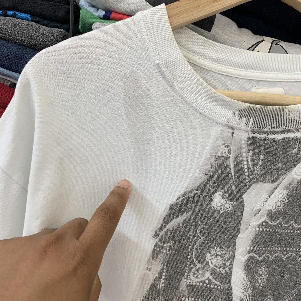 Designer × Japanese Brand × Neighborhood VINTAGE NEIGHBORHOOD SCARF PRINT TEE (HARAJUKU HEAT) Size US L / EU 52-54 / 3 - 3 Thumbnail