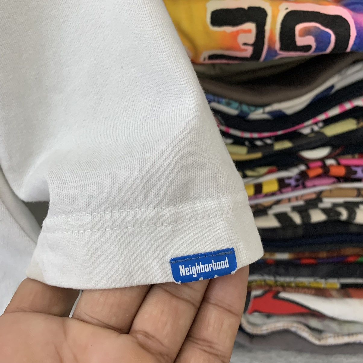 Designer × Japanese Brand × Neighborhood VINTAGE NEIGHBORHOOD SCARF PRINT TEE (HARAJUKU HEAT) Size US L / EU 52-54 / 3 - 2 Thumbnail