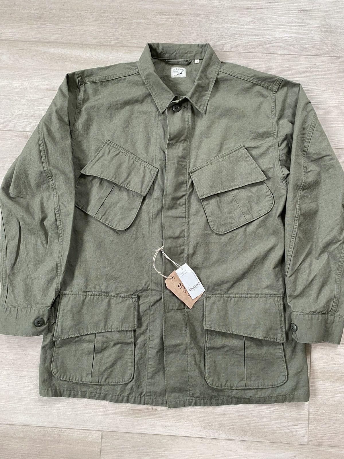 Orslow Orslow Ripstop US Army Fatigue Olive Jungle Jacket Japan | Grailed