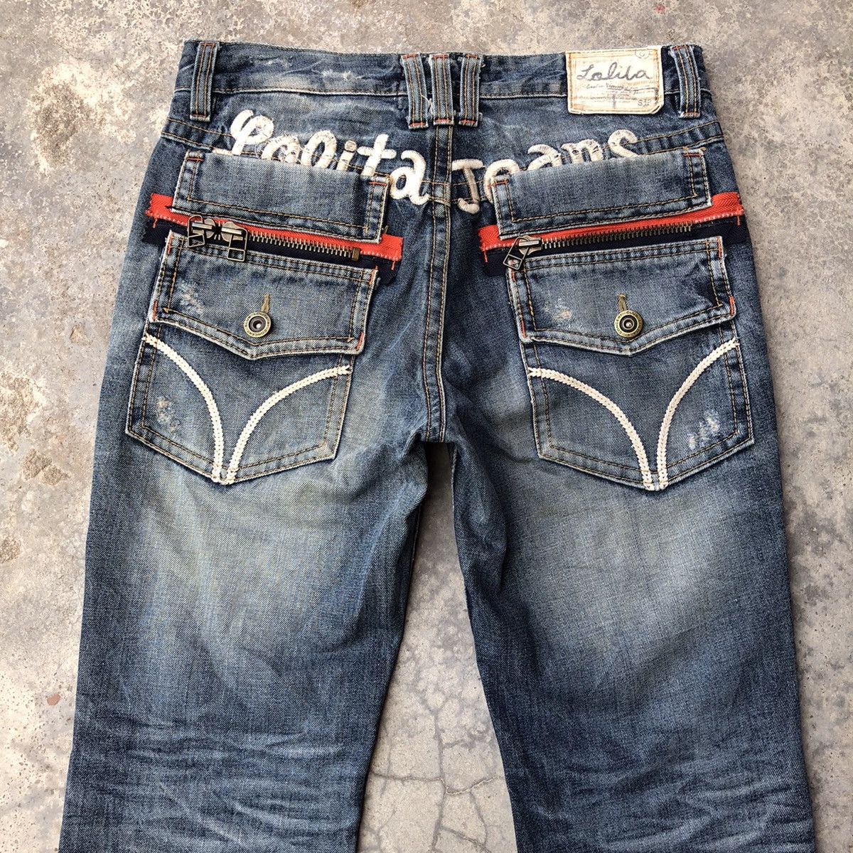 Japanese Brand Yoshitomo Nara Lolita Kinky Bondage Japanese Jeans Size US 33 - 6 Thumbnail