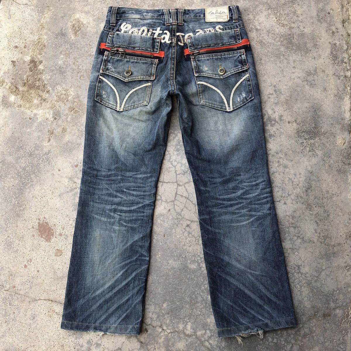 Yoshitomo Nara Lolita Kinky Bondage Japanese Jeans