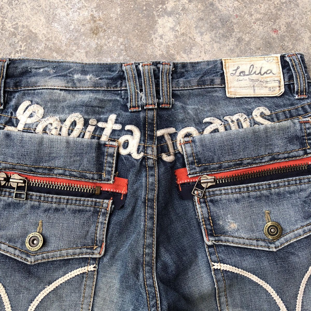 Japanese Brand Yoshitomo Nara Lolita Kinky Bondage Japanese Jeans Size US 33 - 7 Thumbnail