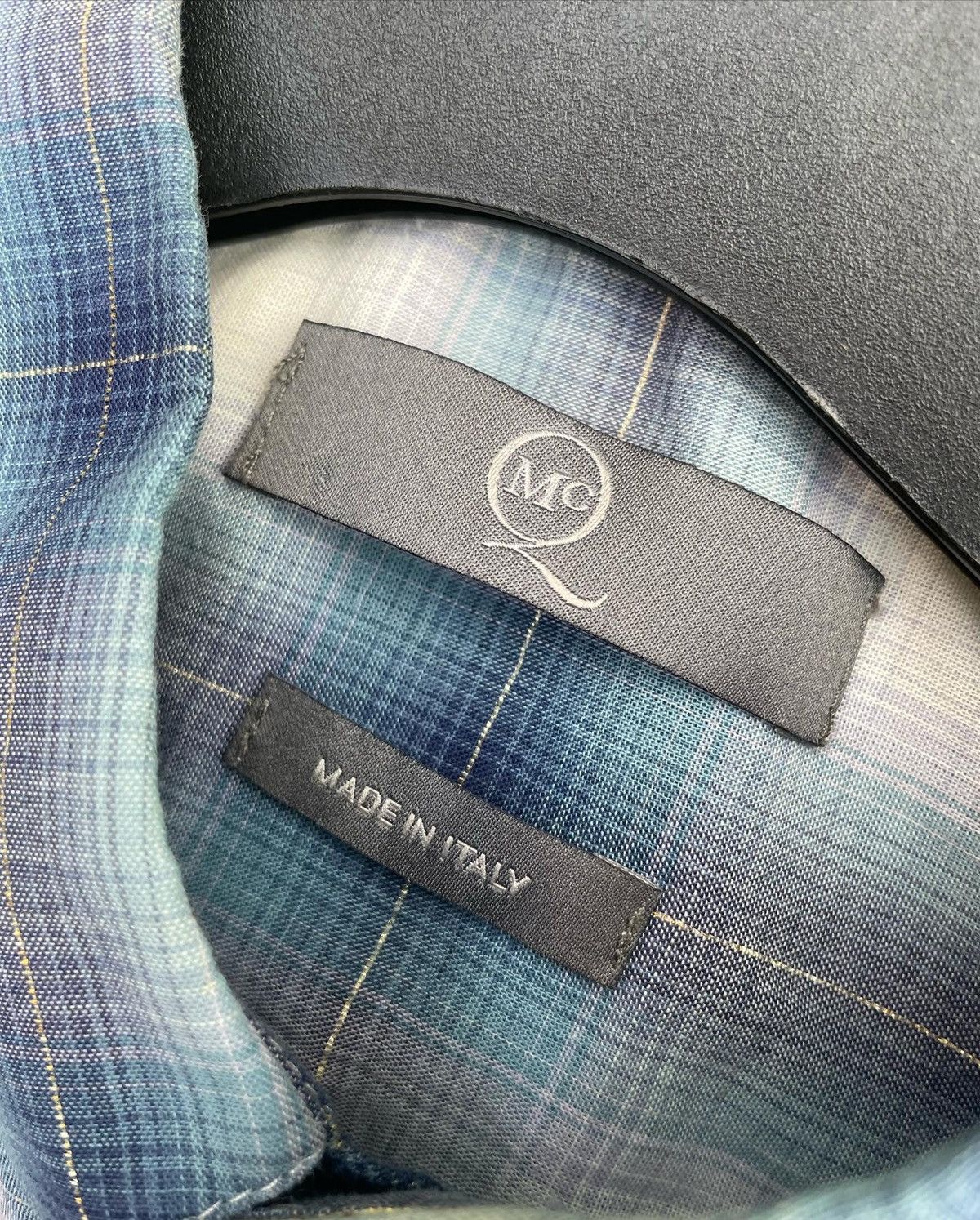 Alexander McQueen Vintage MCQ Metallic Checkered Shirt Size US M / EU 48-50 / 2 - 3 Thumbnail
