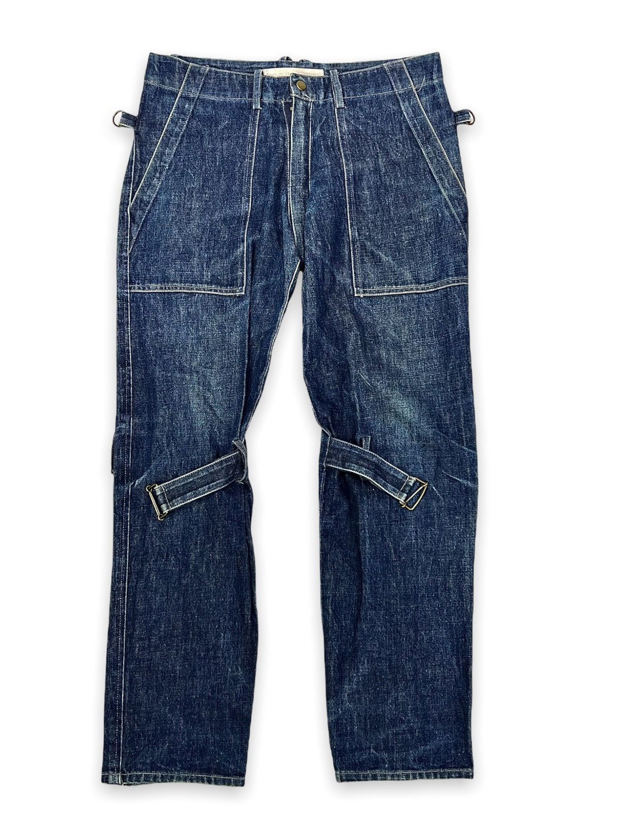 Beauty Beast Beauty:Beast Aileen Zipper Bondage Denim Size US 32 / EU 48 - 2 Thumbnail