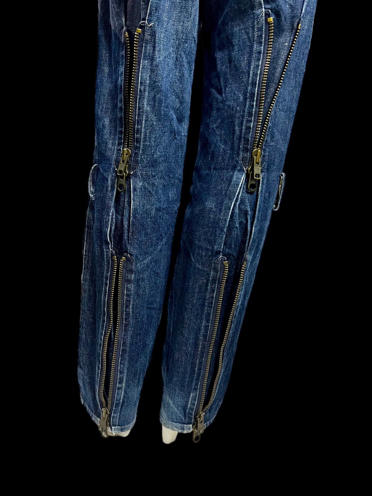 Beauty Beast Beauty:Beast Aileen Zipper Bondage Denim Size US 32 / EU 48 - 14 Thumbnail