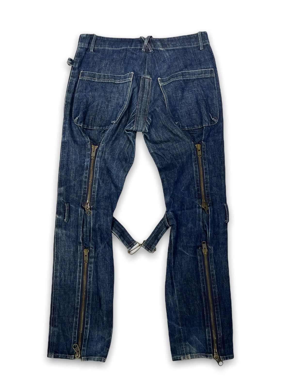 Beauty Beast Beauty:Beast Aileen Zipper Bondage Denim Size US 32 / EU 48 - 1 Thumbnail