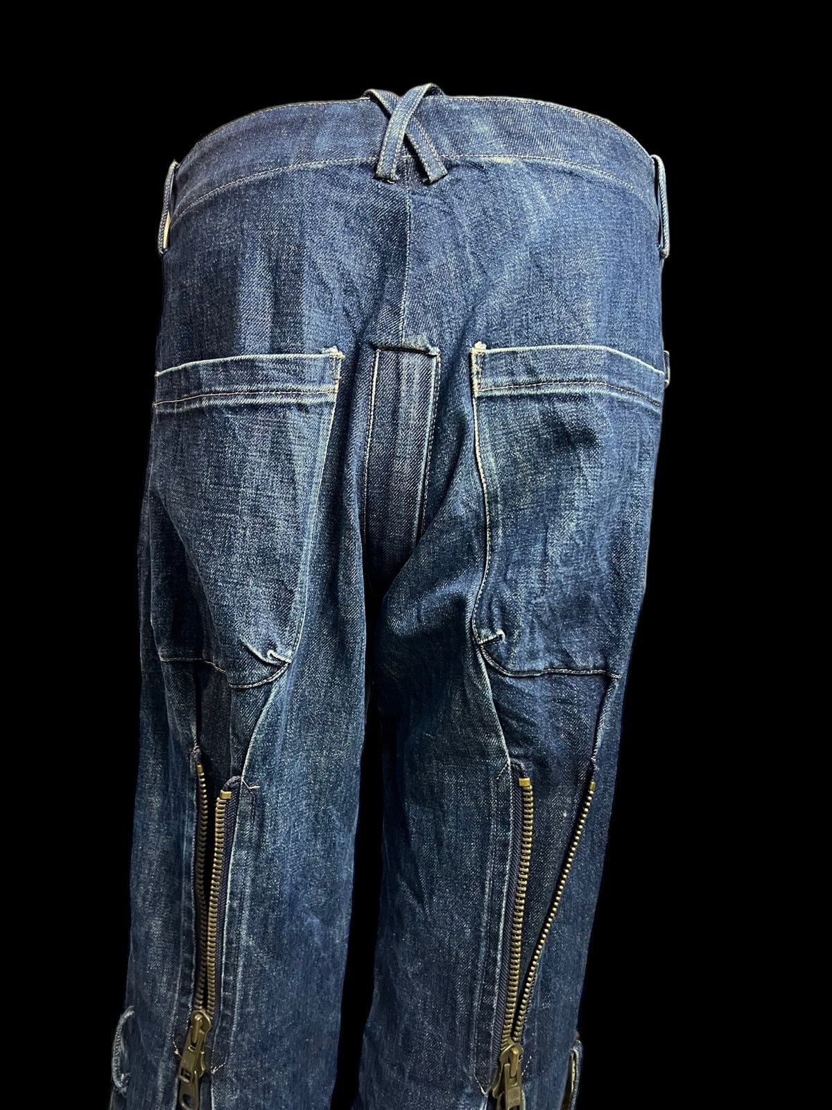 Beauty Beast Beauty:Beast Aileen Zipper Bondage Denim Size US 32 / EU 48 - 13 Thumbnail