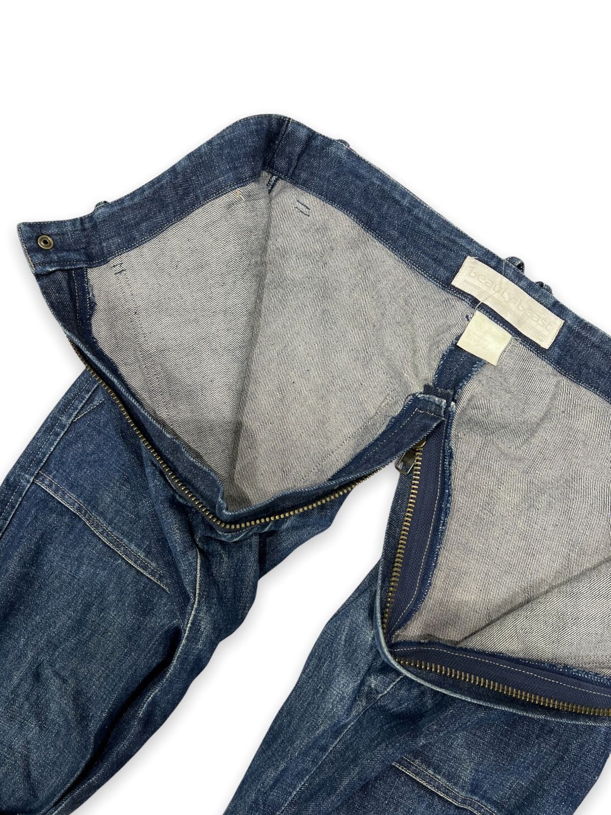 Beauty Beast Beauty:Beast Aileen Zipper Bondage Denim Size US 32 / EU 48 - 4 Thumbnail