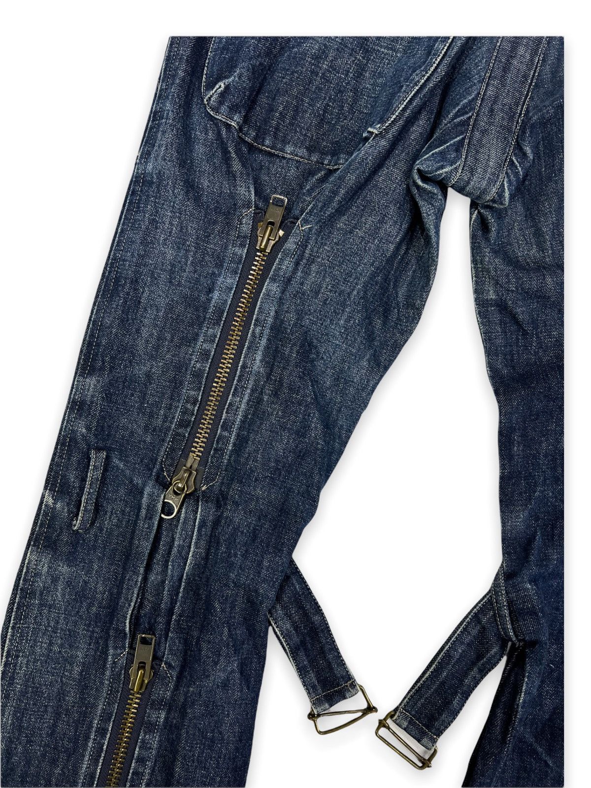 Beauty Beast Beauty:Beast Aileen Zipper Bondage Denim Size US 32 / EU 48 - 8 Thumbnail