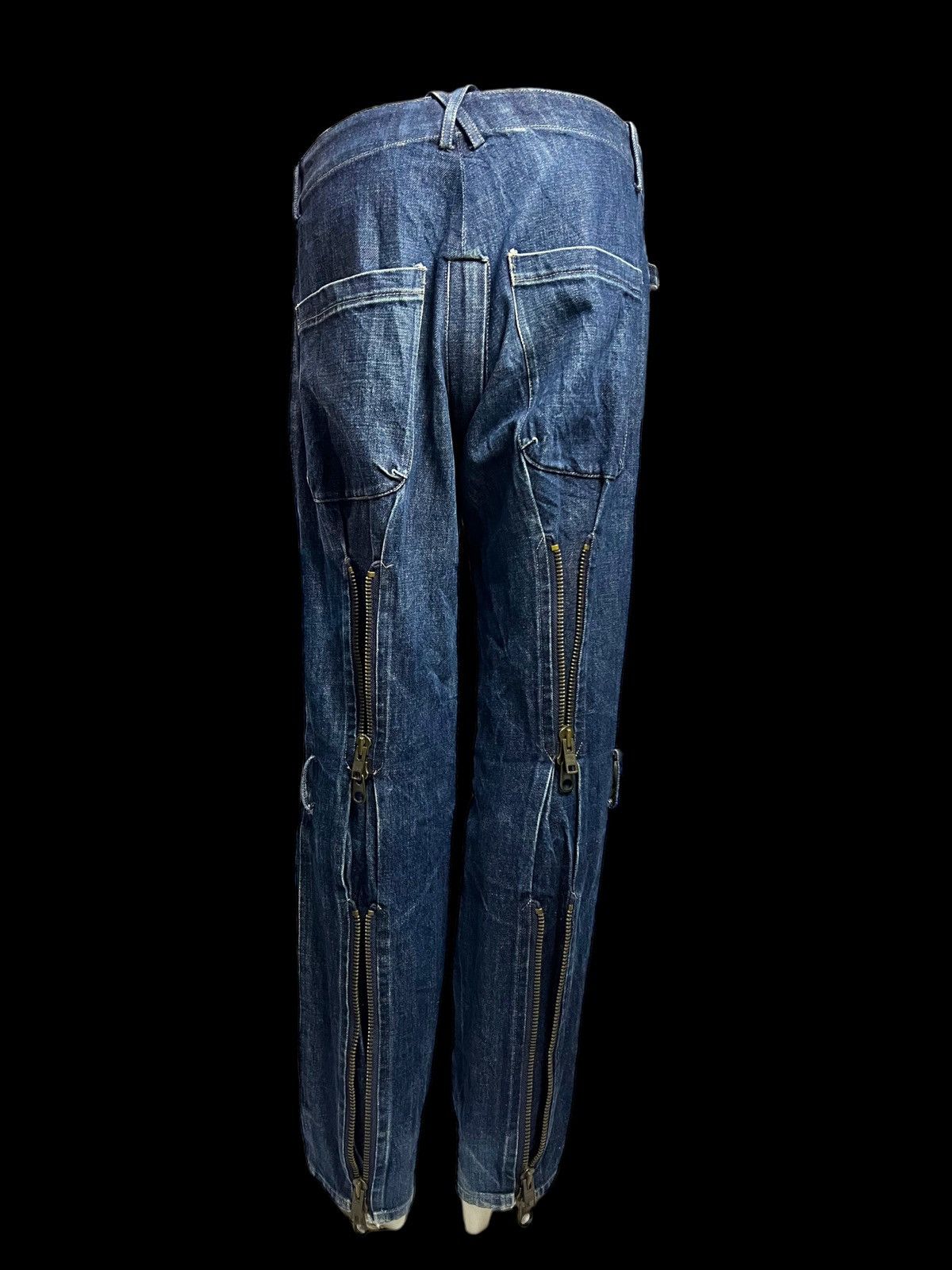 Beauty Beast Beauty:Beast Aileen Zipper Bondage Denim Size US 32 / EU 48 - 12 Thumbnail