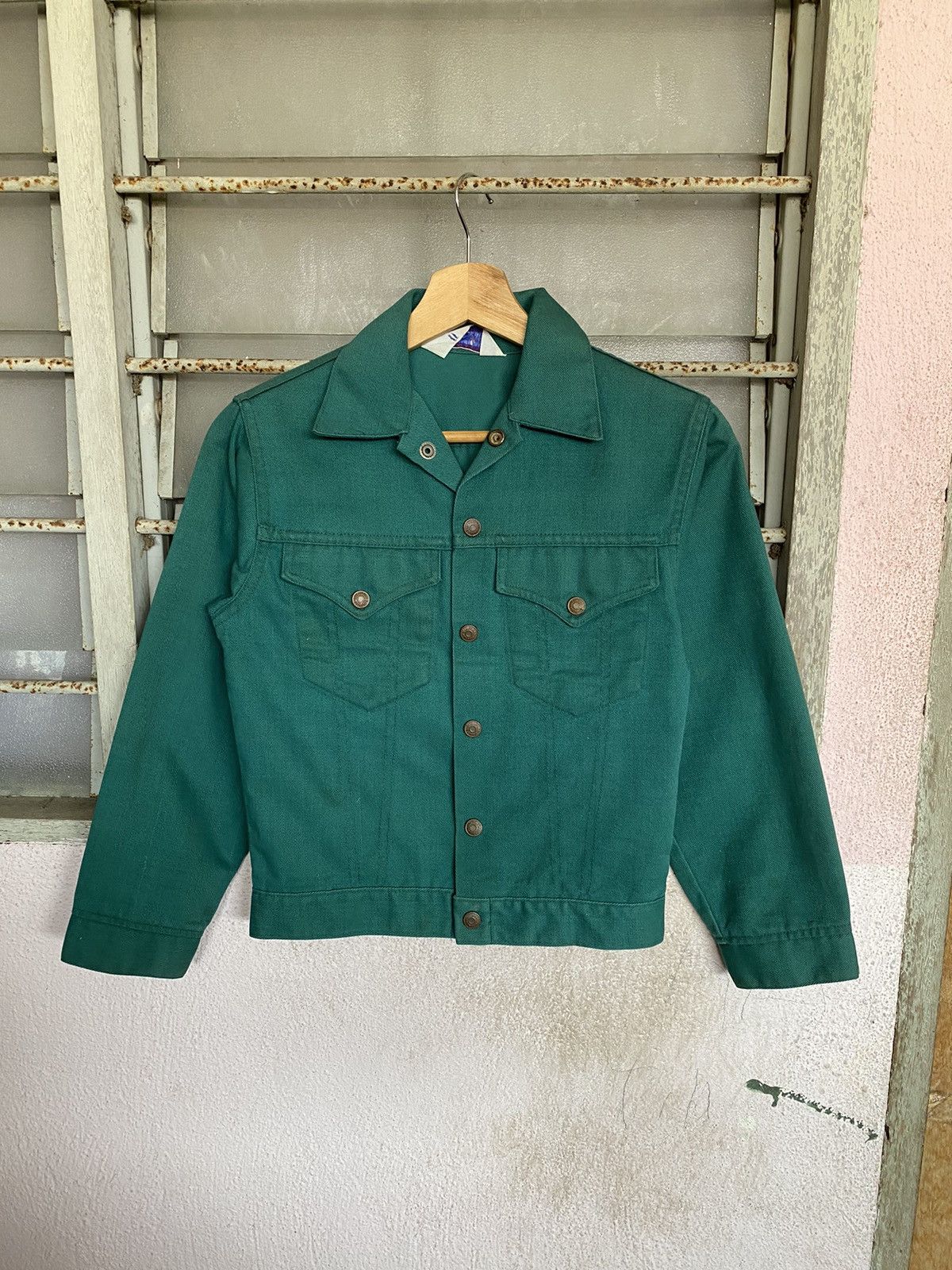 Levi's × Vintage Vintage Levis Trucker Jacket Size XS / US 0-2 / IT 36-38 - 5 Thumbnail