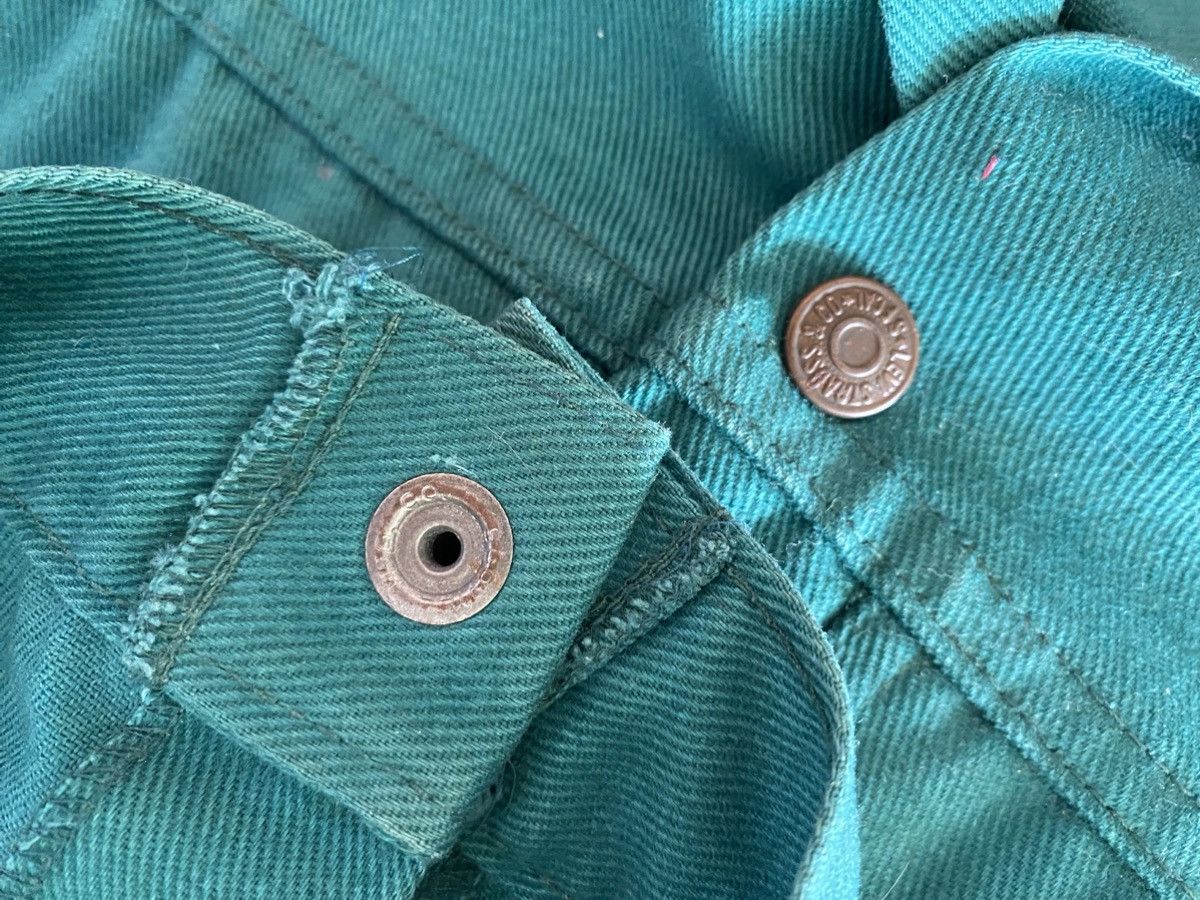 Levi's × Vintage Vintage Levis Trucker Jacket Size XS / US 0-2 / IT 36-38 - 6 Thumbnail