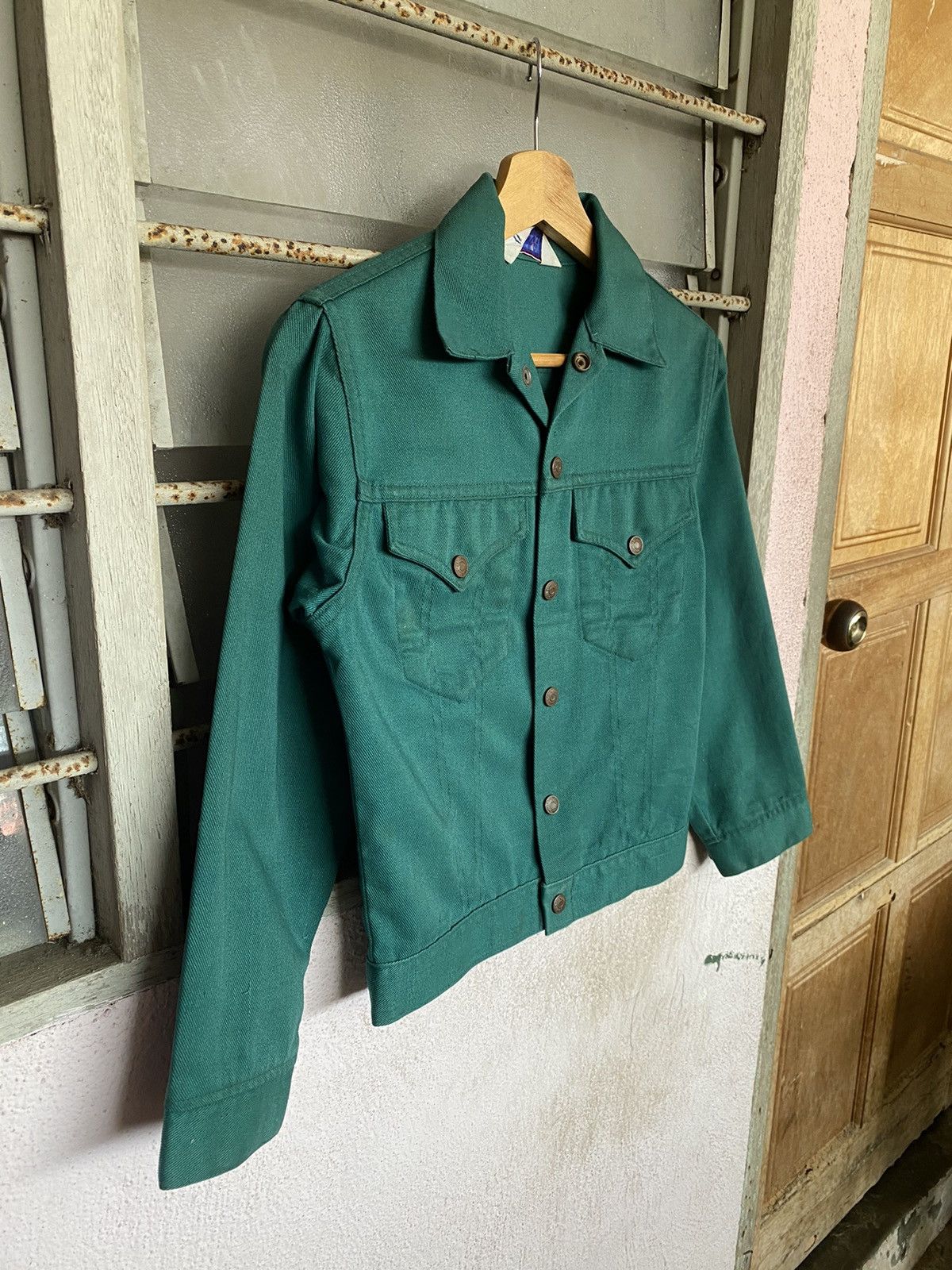Levi's × Vintage Vintage Levis Trucker Jacket Size XS / US 0-2 / IT 36-38 - 3 Thumbnail