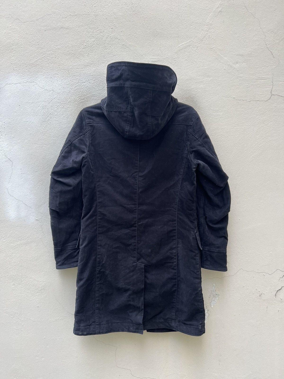 RIPVANWINKLE Rip Van Winkle Japan Black Moleskin Cotton Gorpcore Parka Size US M / EU 48-50 / 2 - 8 Thumbnail