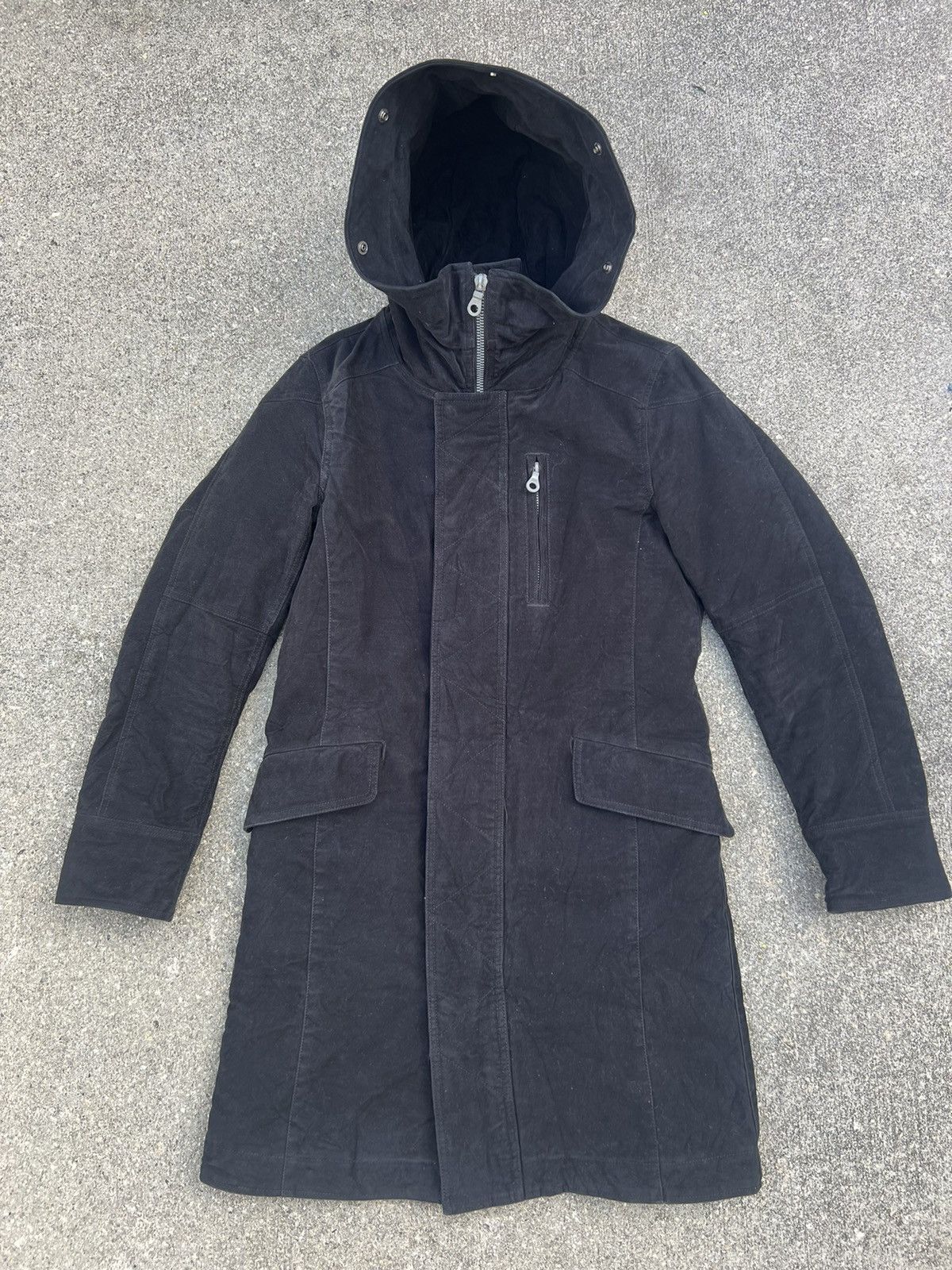 RIPVANWINKLE Rip Van Winkle Japan Black Moleskin Cotton Gorpcore Parka Size US M / EU 48-50 / 2 - 19 Thumbnail