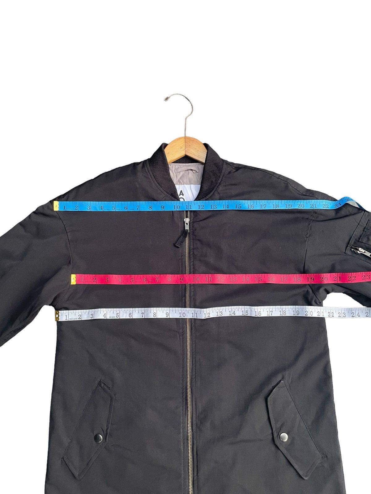 If Six Was Nine Japanese Lakole Long Bomber Jacket Size M / US 6-8 / IT 42-44 - 13 Thumbnail