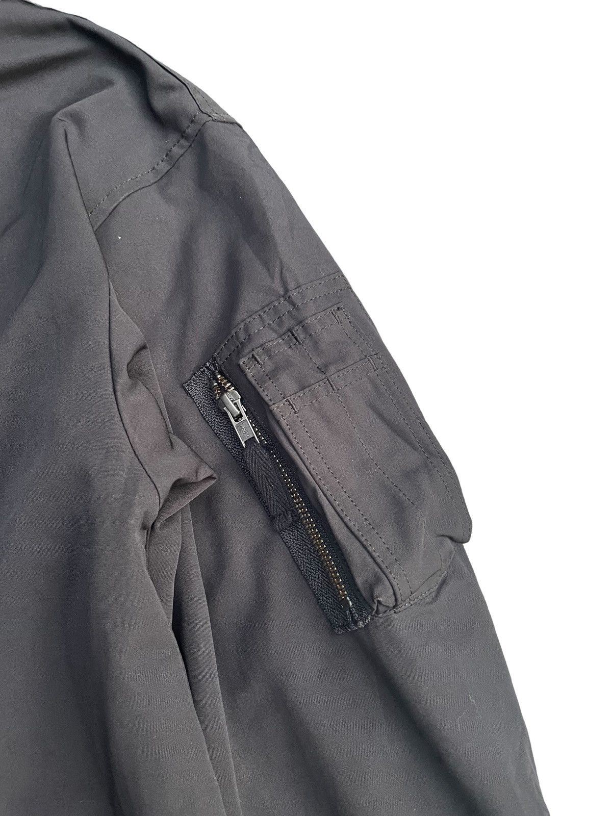 If Six Was Nine Japanese Lakole Long Bomber Jacket Size M / US 6-8 / IT 42-44 - 4 Thumbnail
