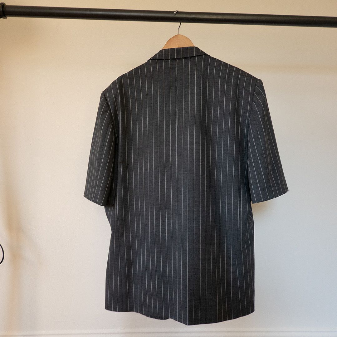 Y/Project SS16 Wool Short Sleeve Striped Suit Size 46R - 7 Thumbnail