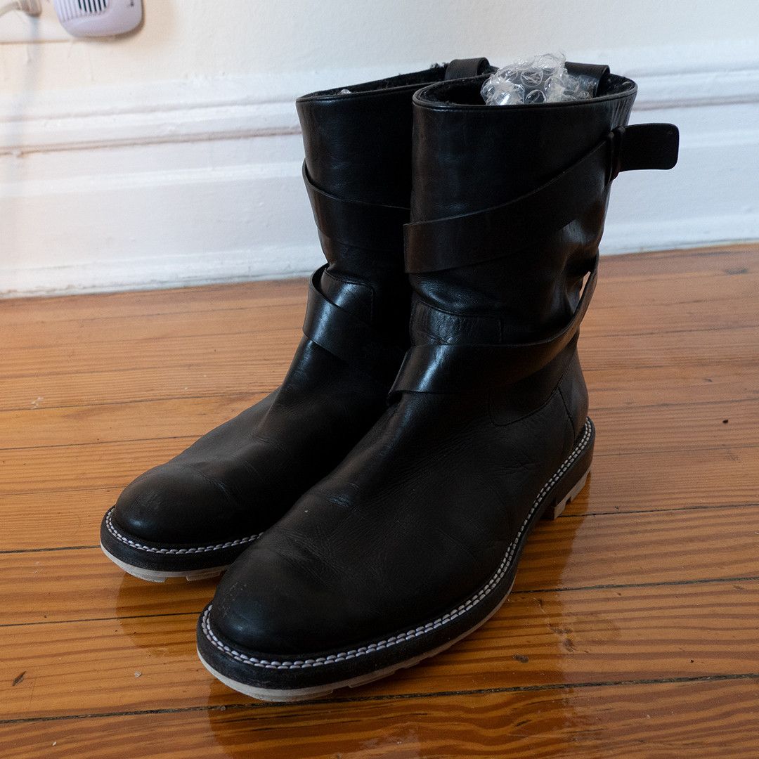 Jil Sander Fur-Lined Jodhpur Strap Boots Size US 8 / EU 41 - 5 Thumbnail