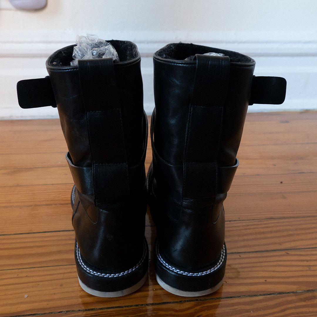Jil Sander Fur-Lined Jodhpur Strap Boots Size US 8 / EU 41 - 4 Thumbnail