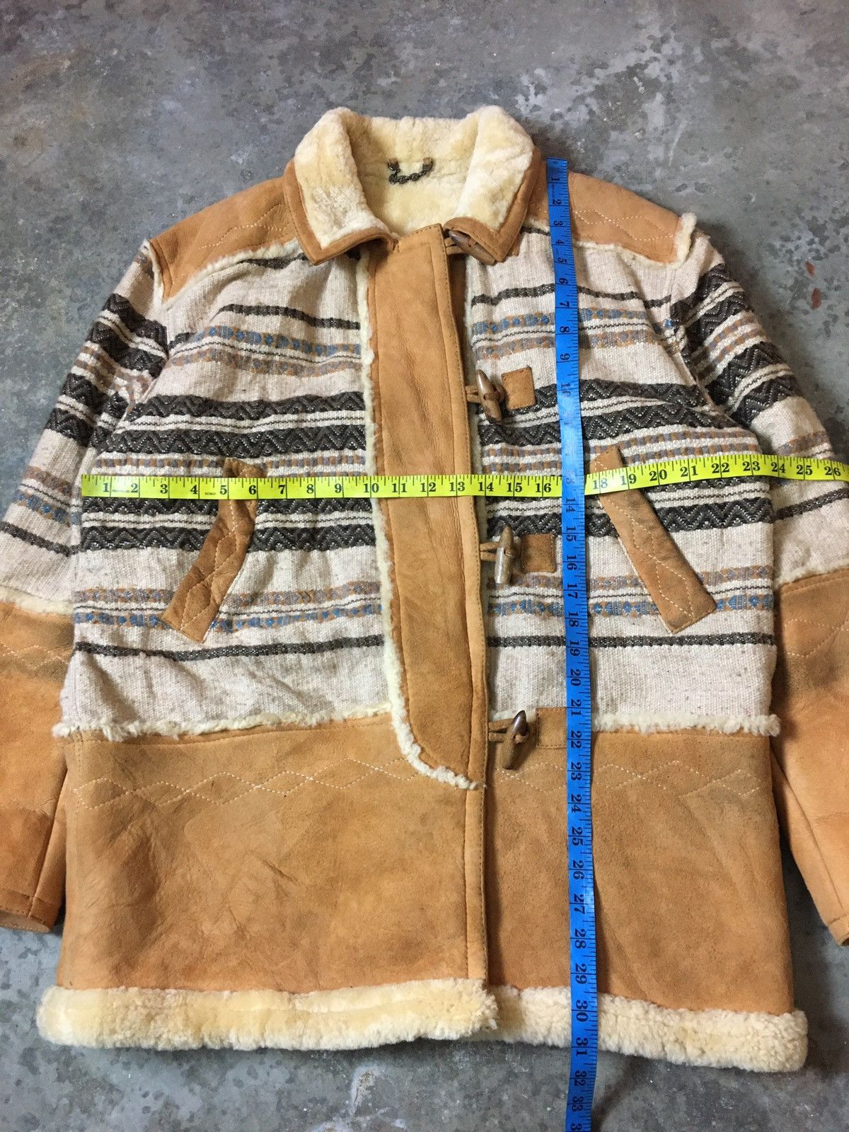 Designer × Genuine Leather Teodem Genuine Suede Shearling Style In Italy Coat Size US L / EU 52-54 / 3 - 13 Thumbnail