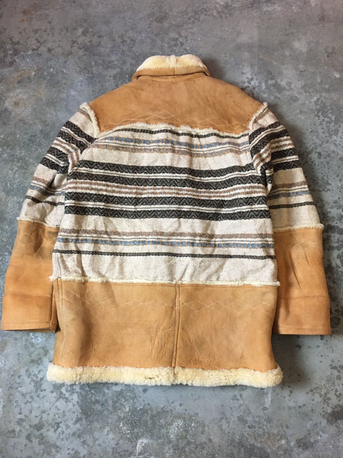 Designer × Genuine Leather Teodem Genuine Suede Shearling Style In Italy Coat Size US L / EU 52-54 / 3 - 12 Thumbnail