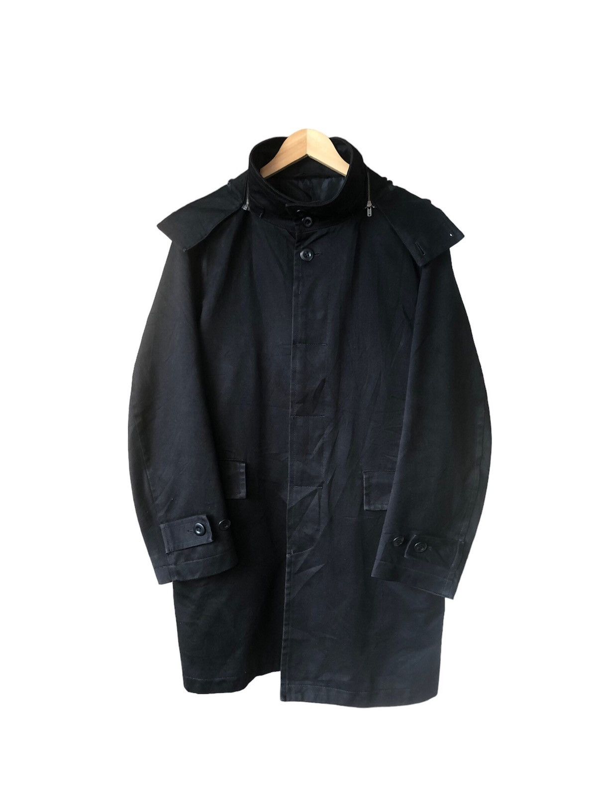 image of Avant Garde x Boycott Yakuza Style Long Jacket Black, Men's (Size Large)