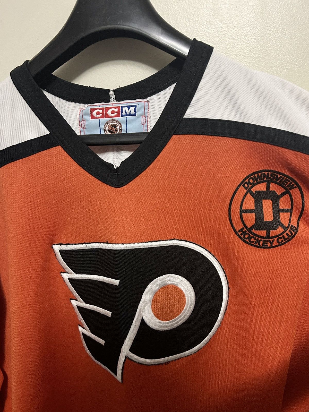 Ccm × NHL × Vintage Vintage CCM Philadelphia Flyers NHL Jersey Size US XXL / EU 58 / 5 - 2 Thumbnail