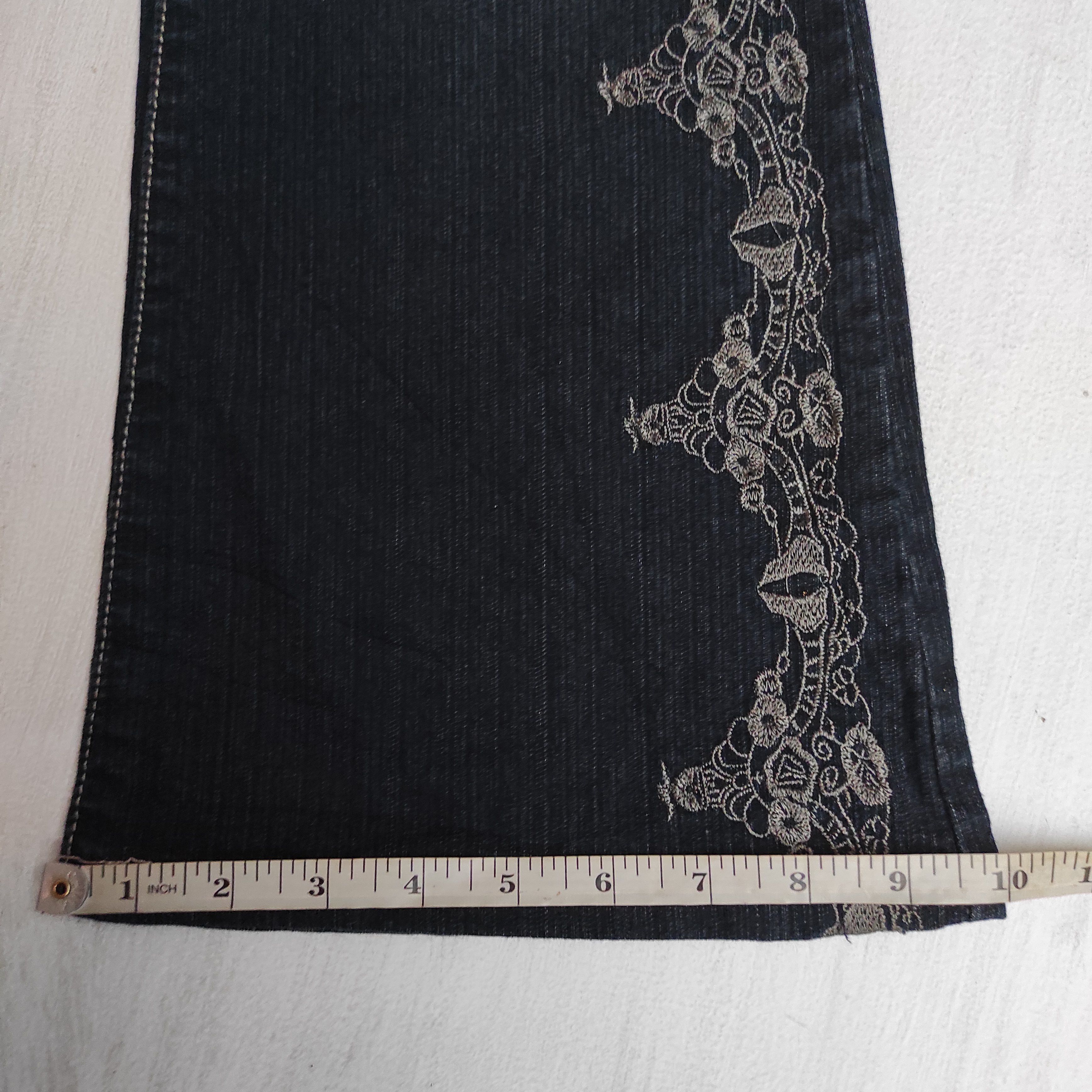 Hysteric Glamour Flare Jeans Embroidered Bootcut denim pants Size US 28 / EU 44 - 19 Thumbnail