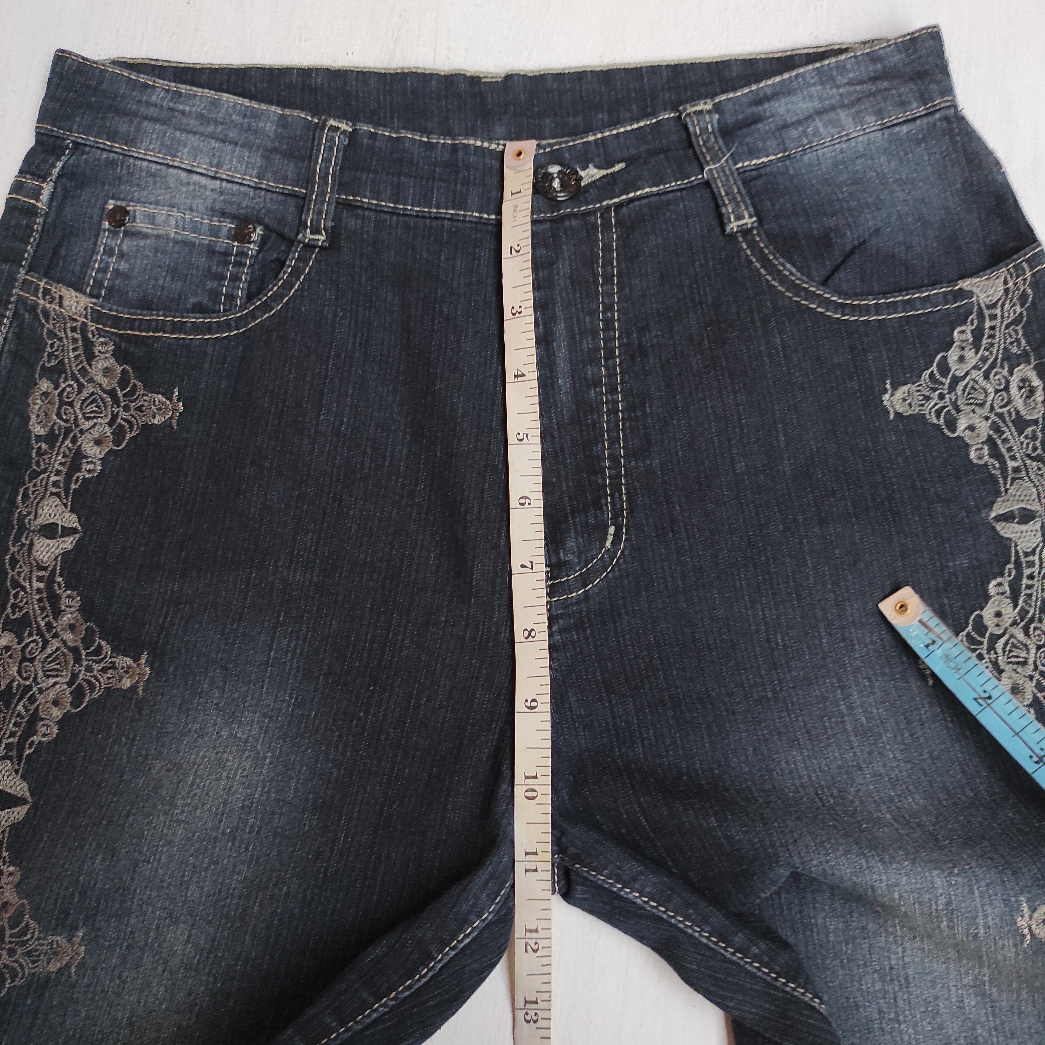 Hysteric Glamour Flare Jeans Embroidered Bootcut denim pants Size US 28 / EU 44 - 17 Thumbnail