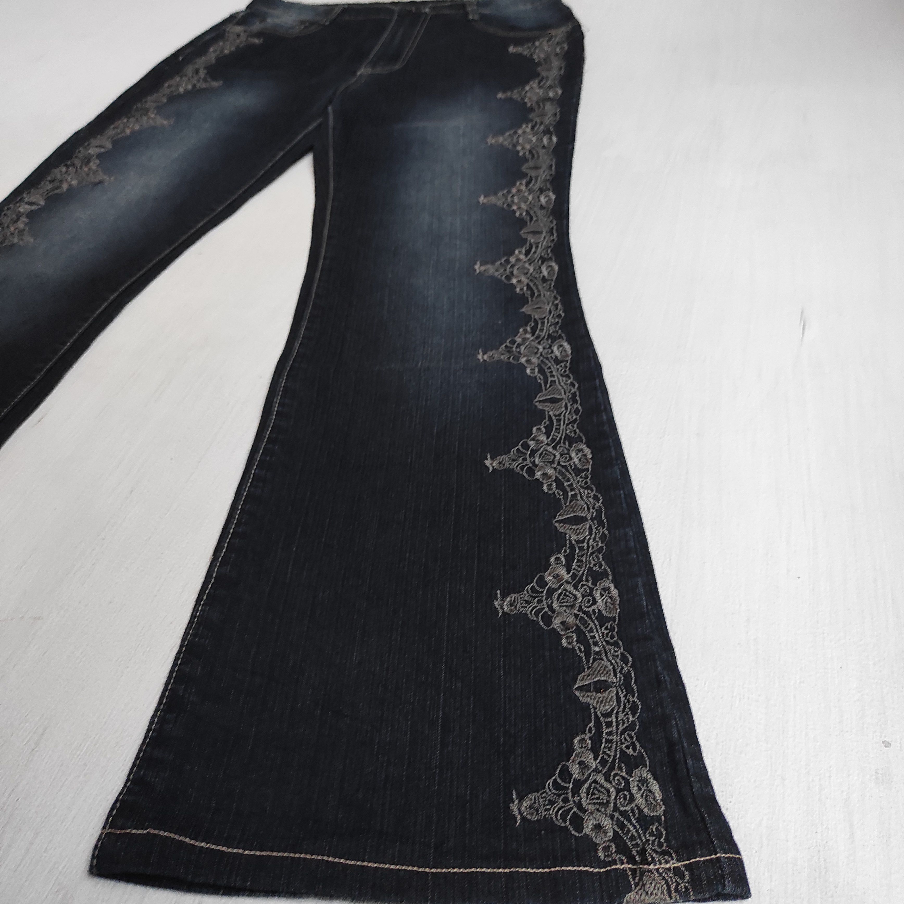 Hysteric Glamour Flare Jeans Embroidered Bootcut denim pants Size US 28 / EU 44 - 6 Thumbnail
