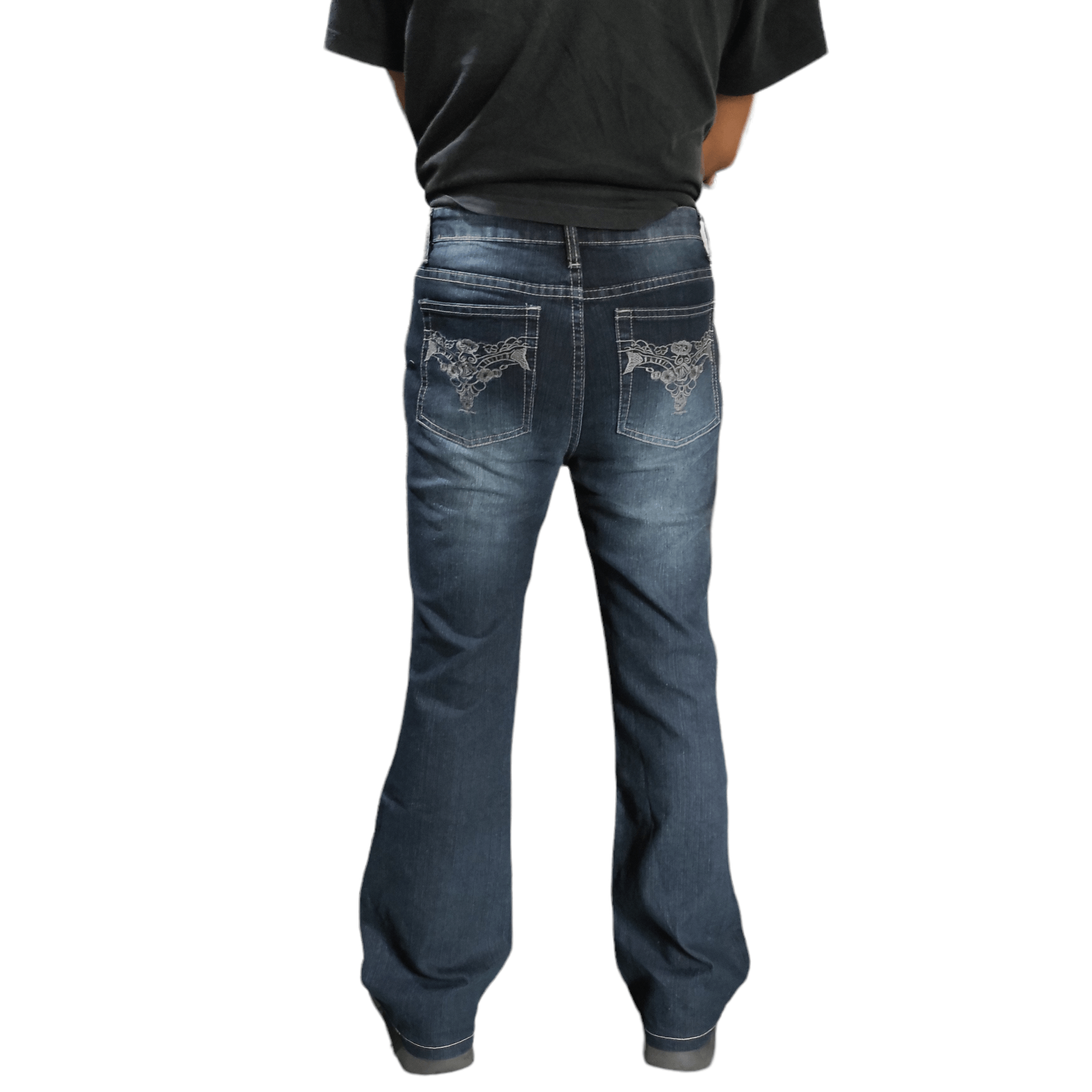 Hysteric Glamour Flare Jeans Embroidered Bootcut denim pants Size US 28 / EU 44 - 21 Thumbnail