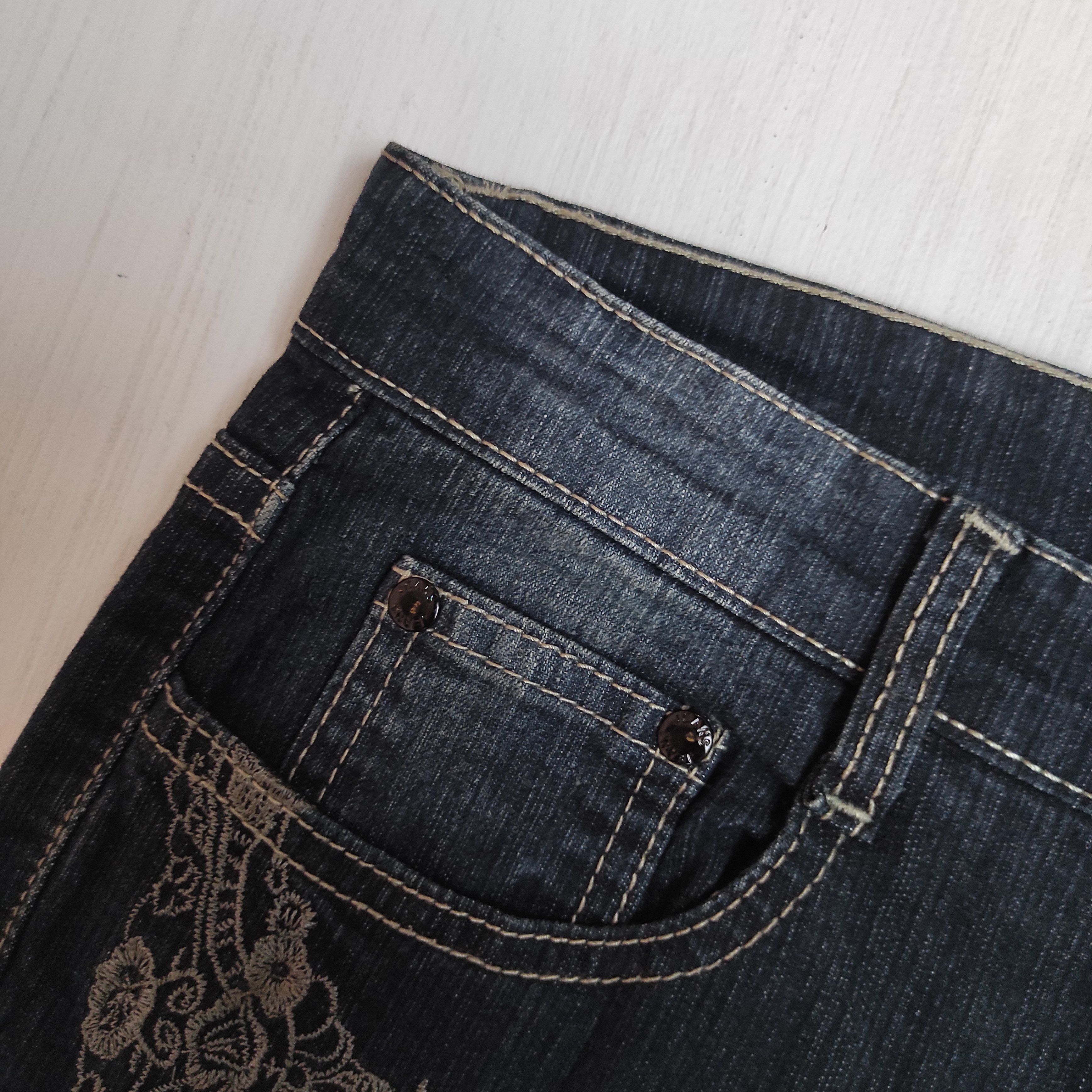Hysteric Glamour Flare Jeans Embroidered Bootcut denim pants Size US 28 / EU 44 - 8 Thumbnail